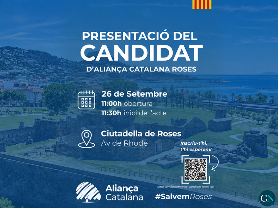 alt - Acte a la Ciutadella de Roses a les 11.30 h 