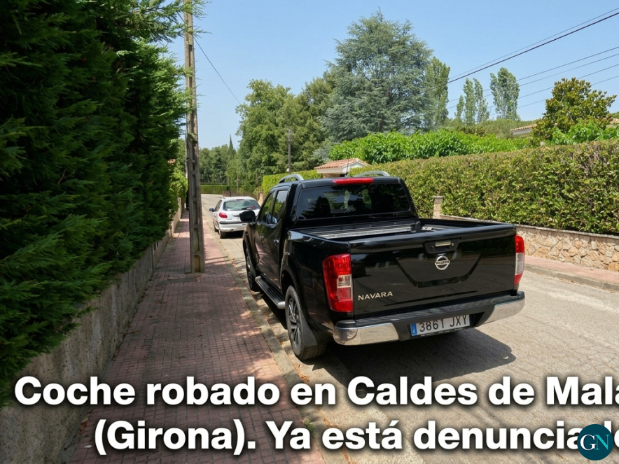 alt - Roben un Nissan Navara a Caldes