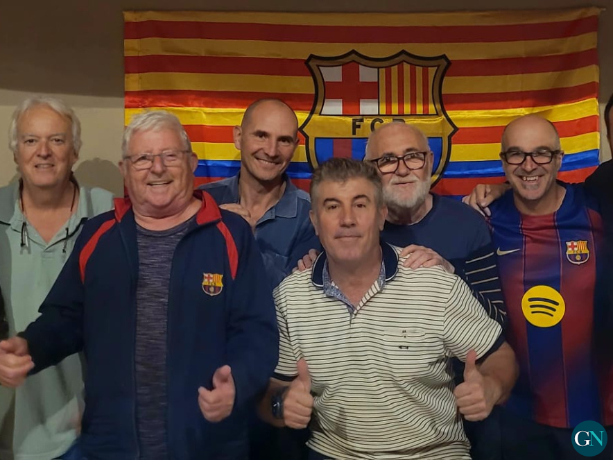 alt - Més d’un centenar de persones acompanyen el nou president de la Penya Blaugrana 