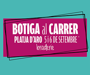 Botiga al carrer Platja d'Aro 